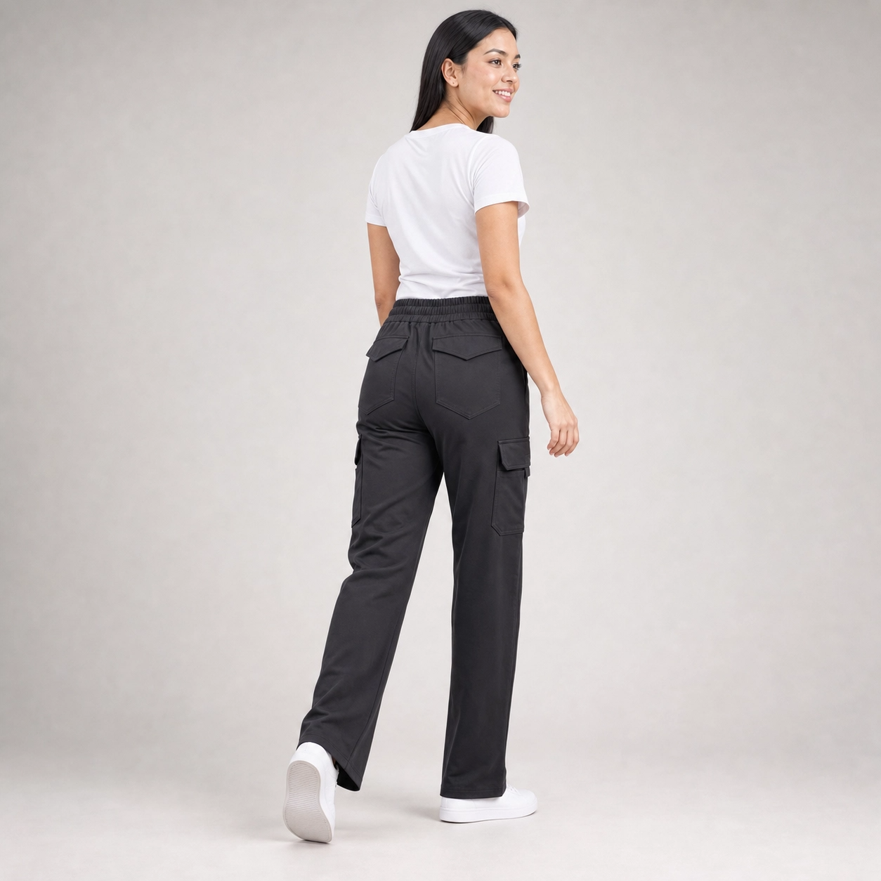 Pantalón Mujer 911 Mujer Negro Super Stretch, Scrubs