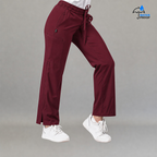Pantalón Vino 502 Quirúrgico Mujer Antifluido Relaxed