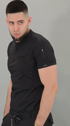 Filipina Quirúrgica Negra Hombre, Scrubs 901 Super Stretch