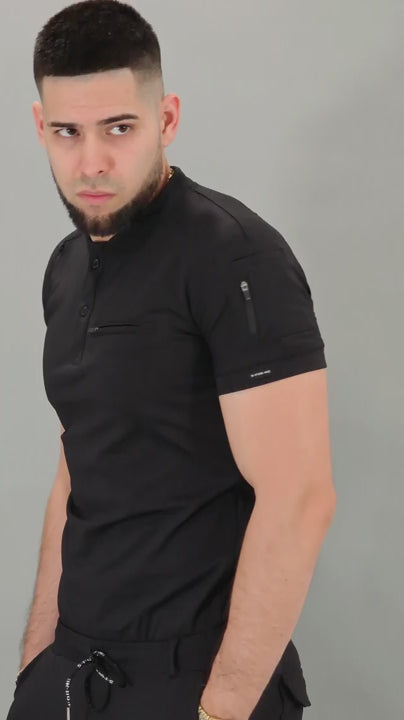 Filipina Quirúrgica Negra Hombre, Scrubs 901 Super Stretch