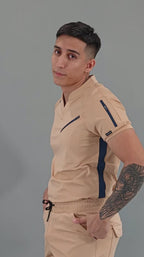 Jogger Beige Super Stretch Hombre, Scrubs 905
