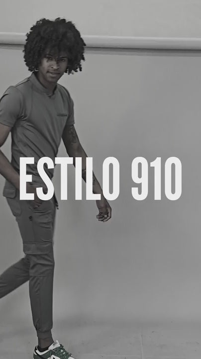 Filipina Est. 910 Quirúrgica Hombre Gris Medio, Scrubs 910 Super Stretch