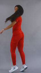 Filipina Quirúrgica Mujer Rojo, Super Stretch, Scrubs 901