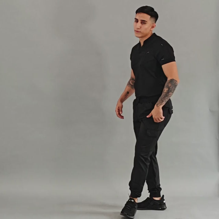 Jogger Negro Super Stretch Hombre, Scrubs 905