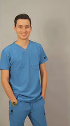 Pantalon Hombre 530 Quirúrgico Azul Plumbago Relaxed, Scrubs 530