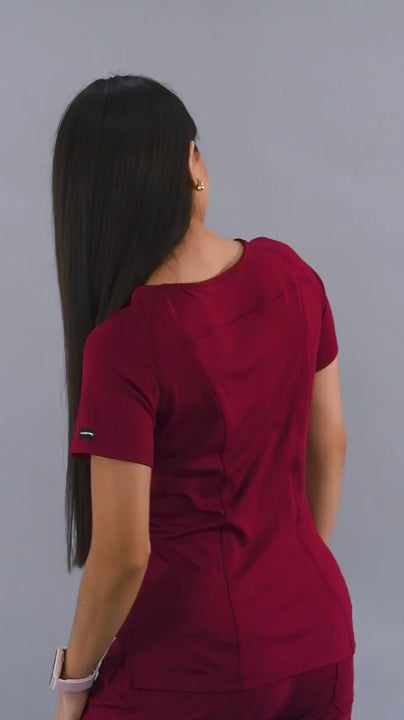 Filipina Quirurgica Mujer Vino, Super Stretch, Scrubs 901