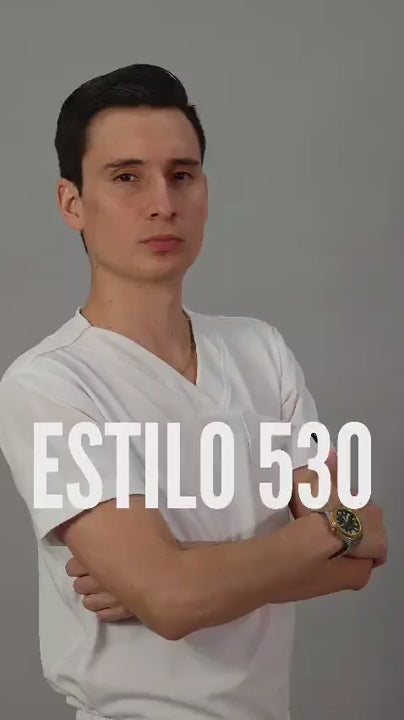 Filipina Hombre 530 Quirúrgica Blanco, Scrubs 530