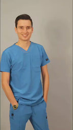 Pantalon Hombre 530 Quirúrgico Negro Relaxed, Scrubs 530