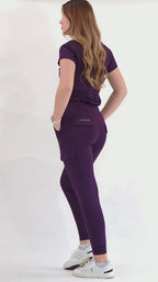 Filipina Quirúrgica Mujer Super Stretch Uva, Scrubs 905