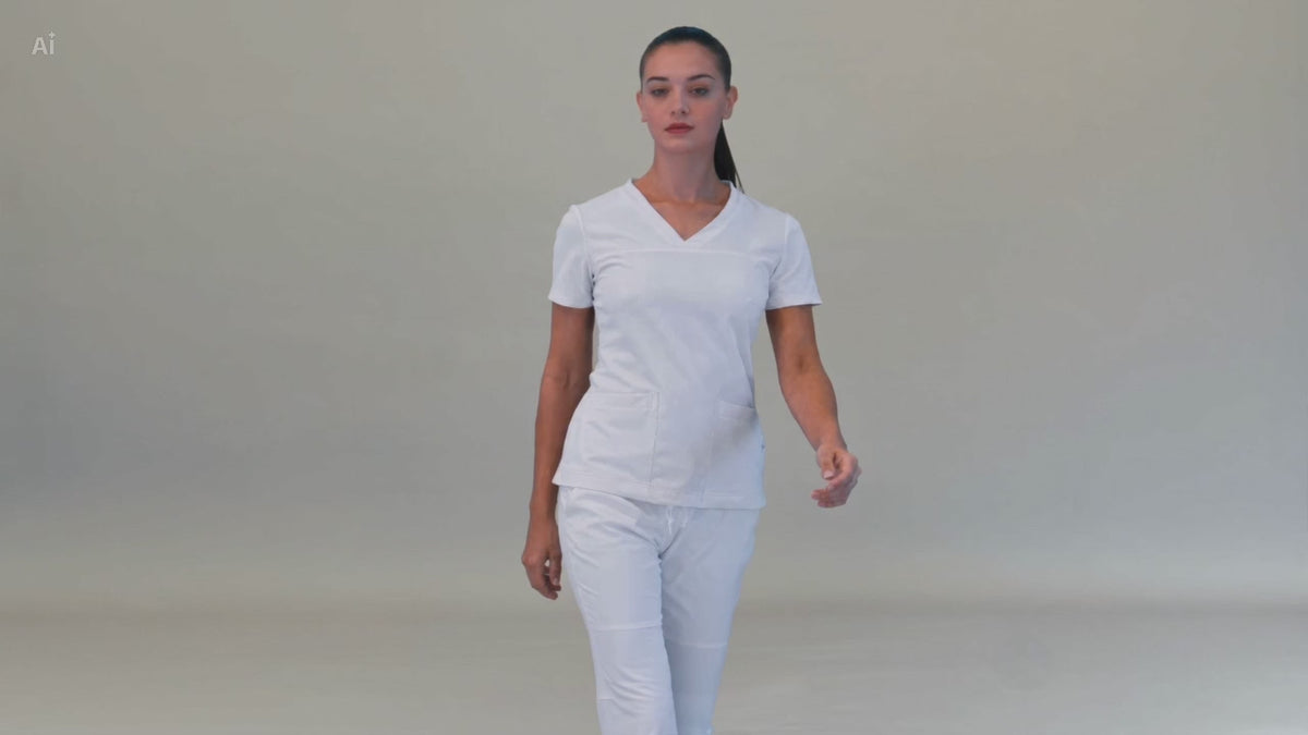 Filipina Mujer 530 Quirúrgica Blanco, Scrubs 530