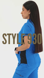 Pantalón Médico Quirúrgico 930 para Mujer Azul Rey Superstretch