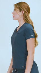Pantalón Quirúrgico Azul Caribe Mujer Antifluido, Scrubs 300