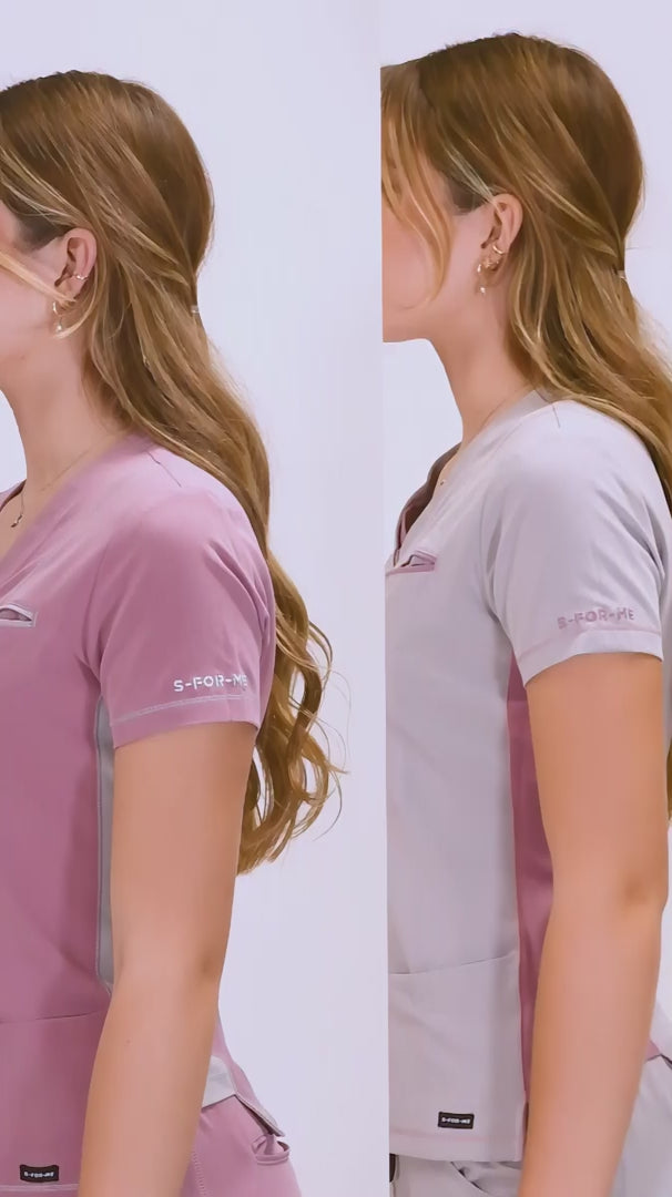 Jogger Quirúrgico Gris Perla Mujer Antifluido, Scrubs 300