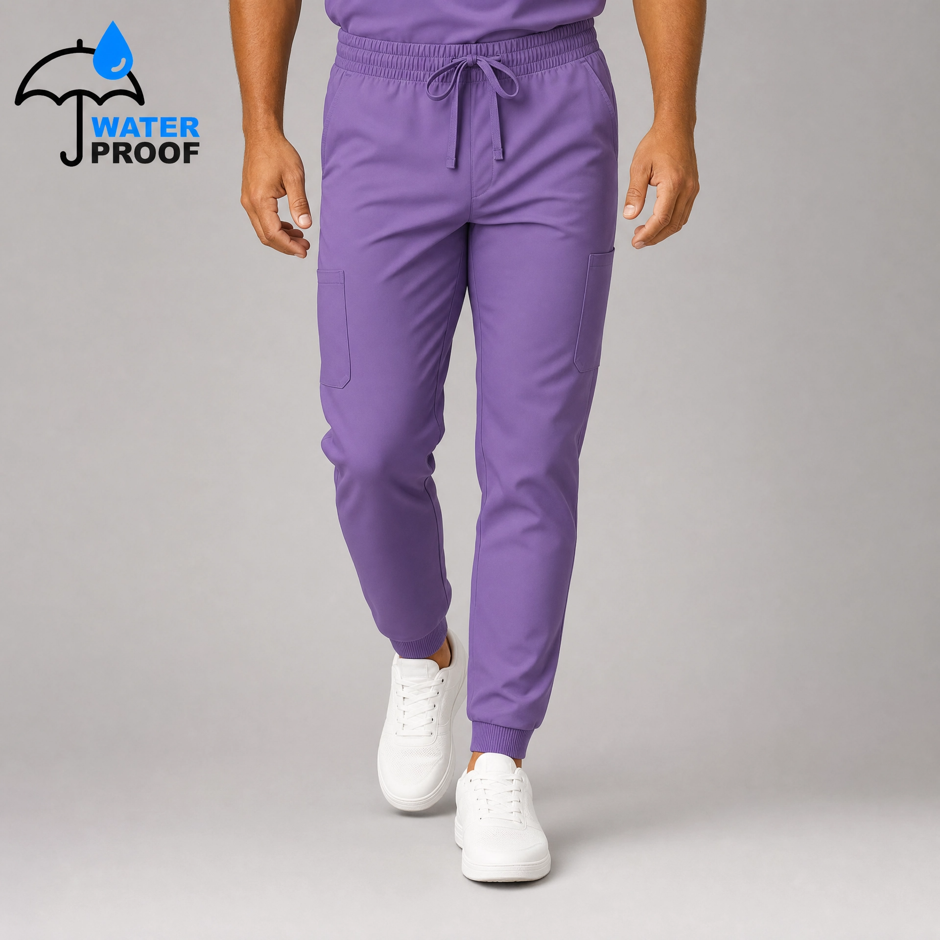 Jogger Hombre 501 Quirúrgico Lila